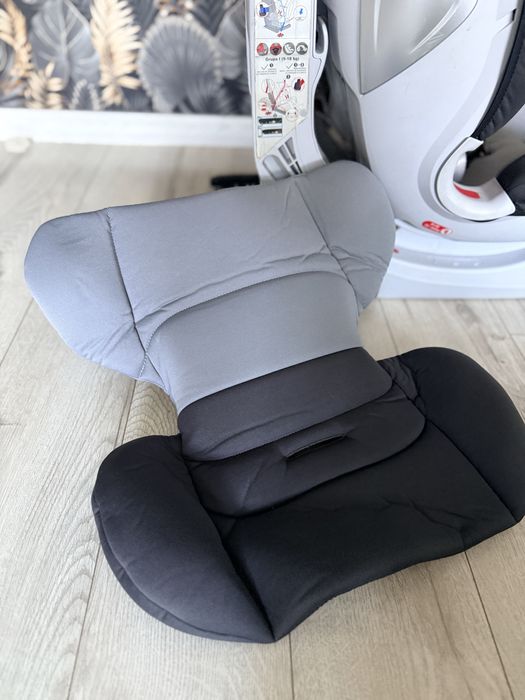 Scaun auto ISOFIX U-Grow UGHCS-06, 0-36 kg, Gri/Negru