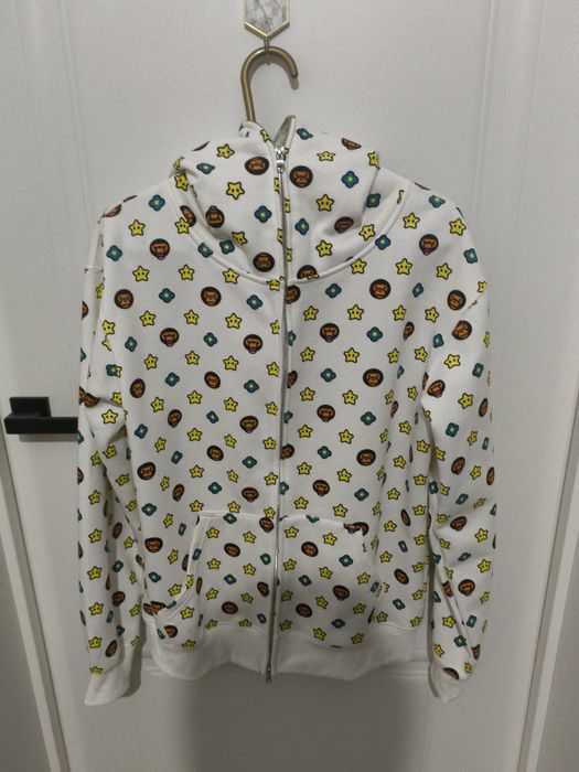 Зипка bape full face baby milo print