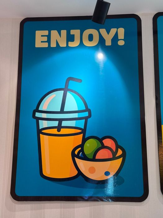 Autocolant PVC cu diferite dimensiuni