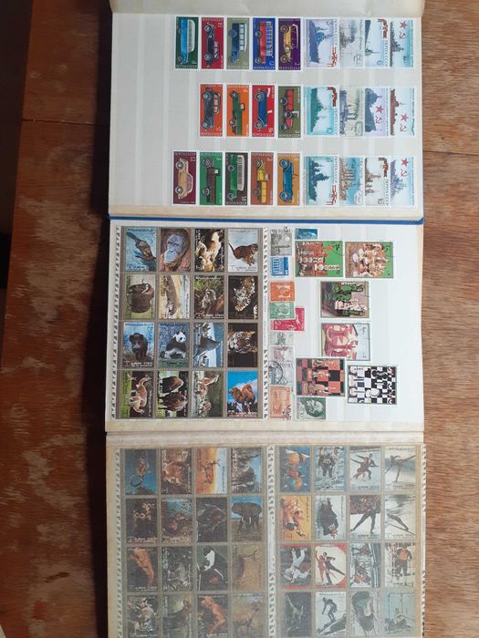 Филателна колекция от 70-те години