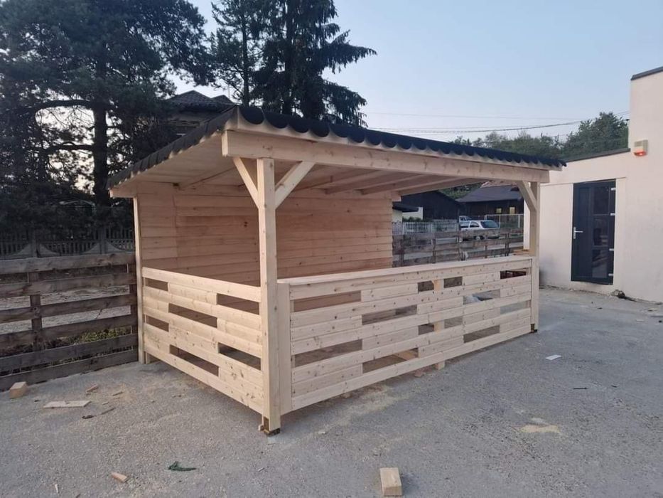 Vand magazie terasa foisor