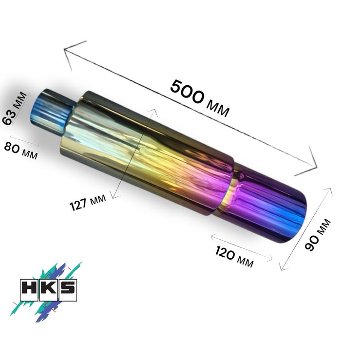 Прямоточные глушители HKS