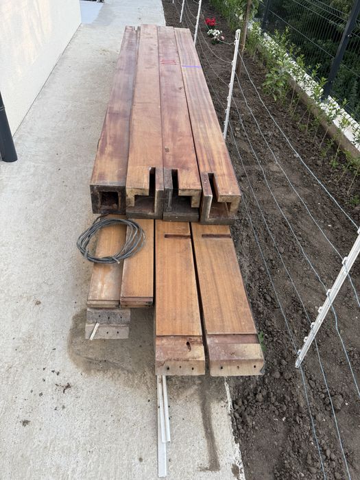 Пергола от тиково дърво