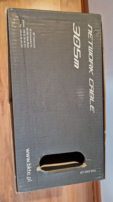 U/UTP Cat5e, PVC Jacket, 4 Pairs,  305m