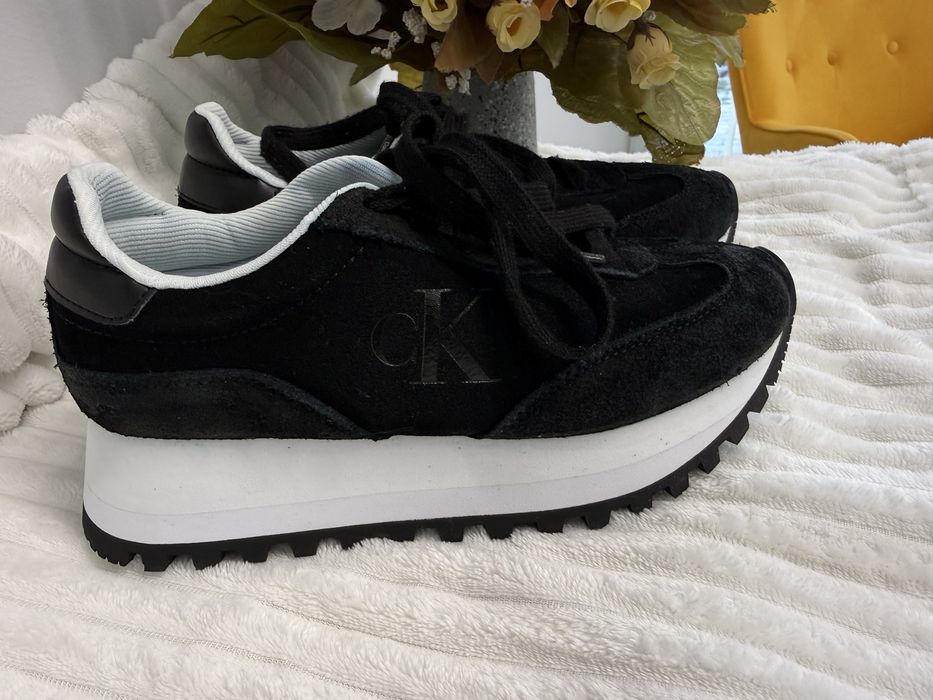 Черни маратонки - Calvin Klein Jeans