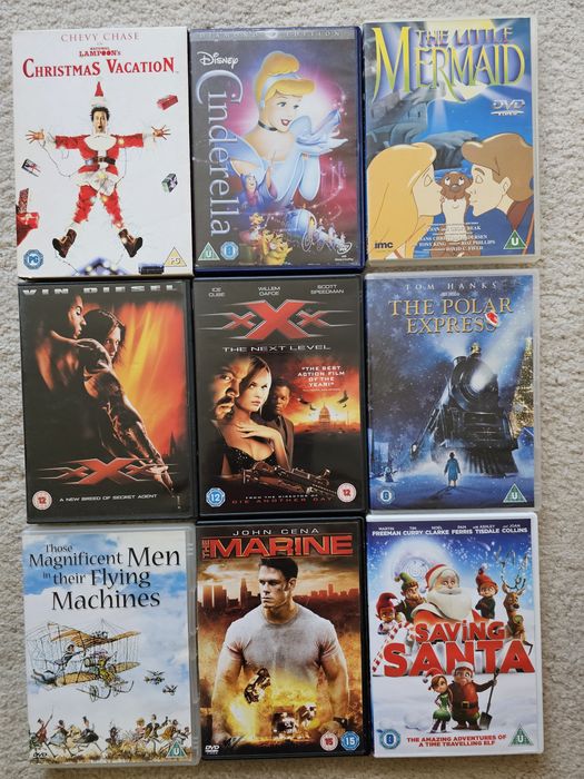 Оригинални  DVD на Английски език от лична колекция