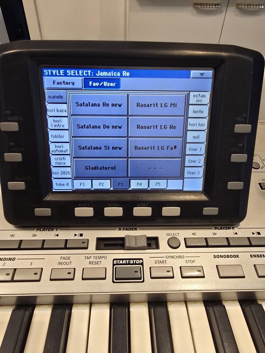 Set korg pa3 mem 256 /pa600 96 mb/pa800256 pa300 32 mb/Automat introdu