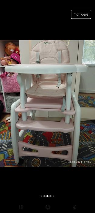 Scaun de masă pentru copii