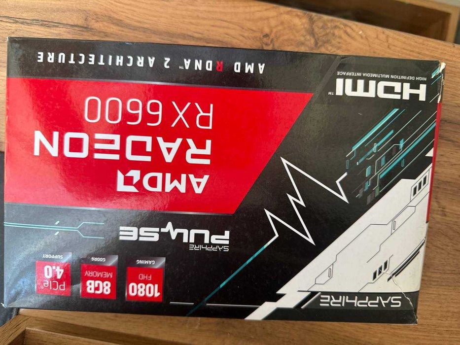 Sapphire Pulse AMD Radeon RX 6600 8GB GDDR6