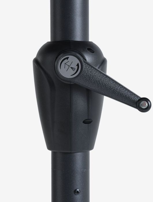 Голям чадър Ф250 с манивела и мраморна стойка 40 кг