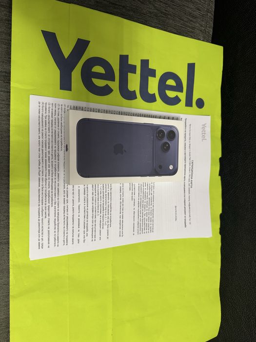 ***ЗАПЕЧАТАН 256GB iPhone 17 Pro Max  Гаранция Yettel 2029г. Blue