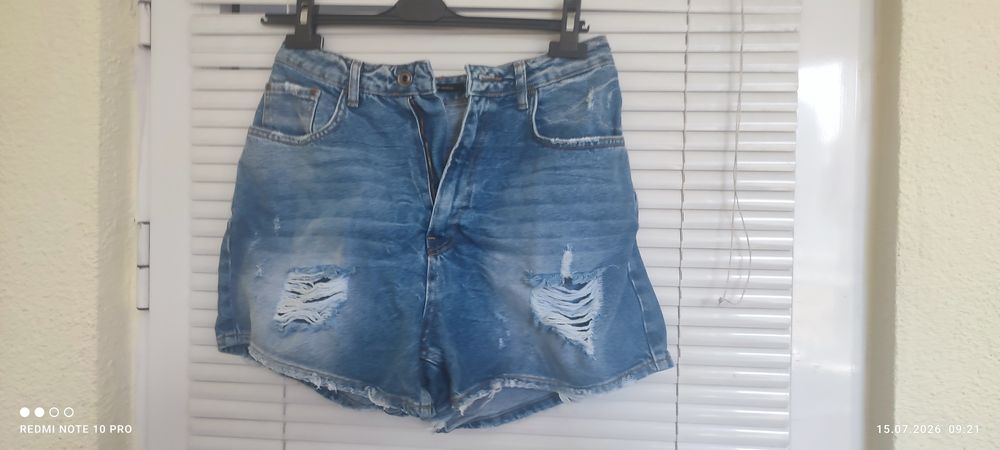 Оригинални дънкови къси панталонки Pause Jeans, модел KET, размер M