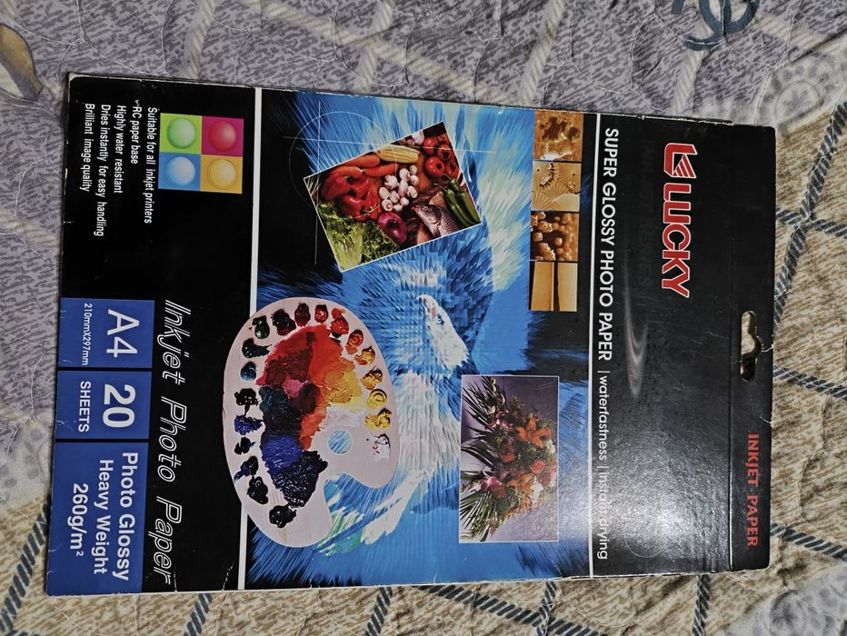 Фото бумага  А 4 , 12 листов