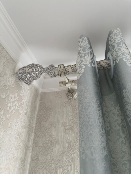 шторы, тюль, карниз