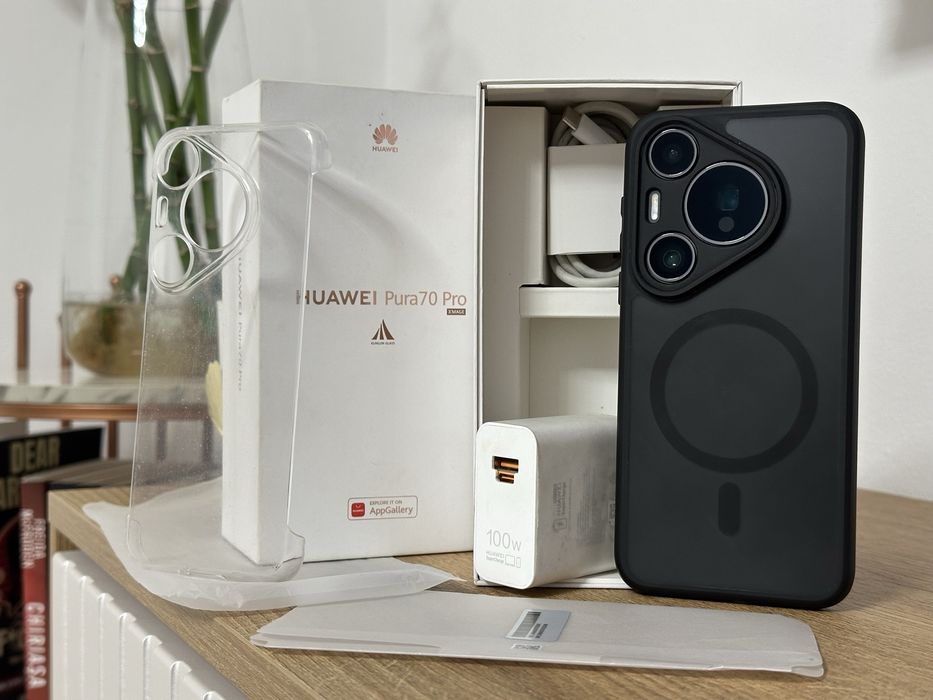 Huawei Pura 70 PRO  512GB  12GB RAM Black Pachet Complet