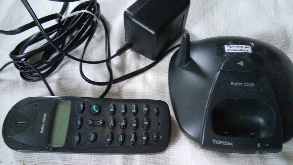 Телефон безжичен Topcom Butler 2500C
