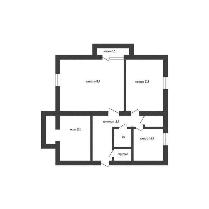 Продажа 3-комнатной квартиры