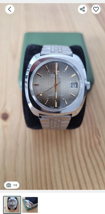 Ceas vintage Swiss Made TELL - NOS
