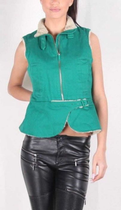 Дънково яке без ръкави с подплата   DIESEL размер EU-S/М