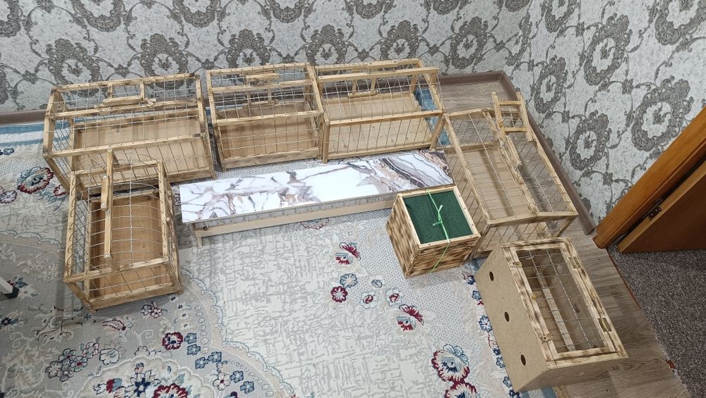 Клетки кормушки гнёзда для голубей