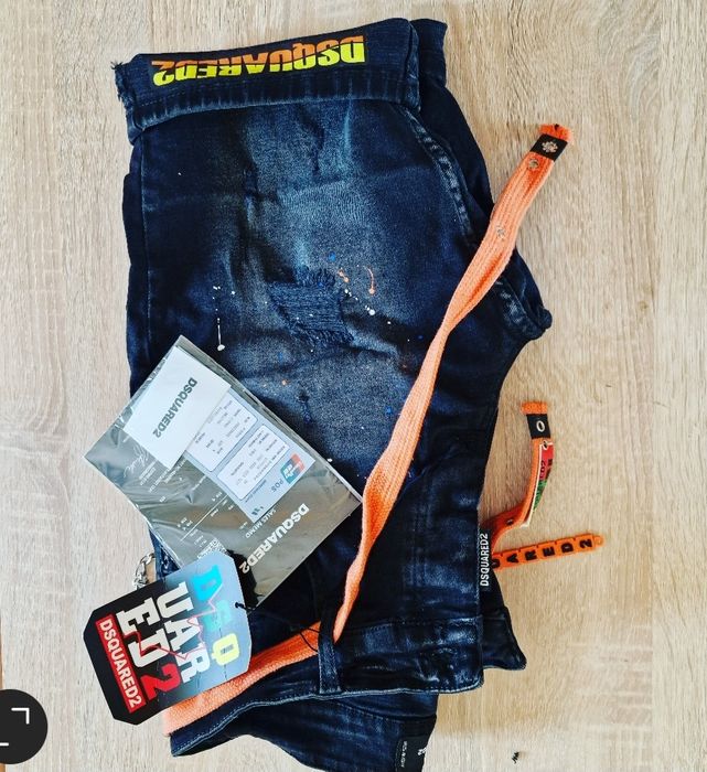 Blugi Bărbătești Scurți  DSQUARED