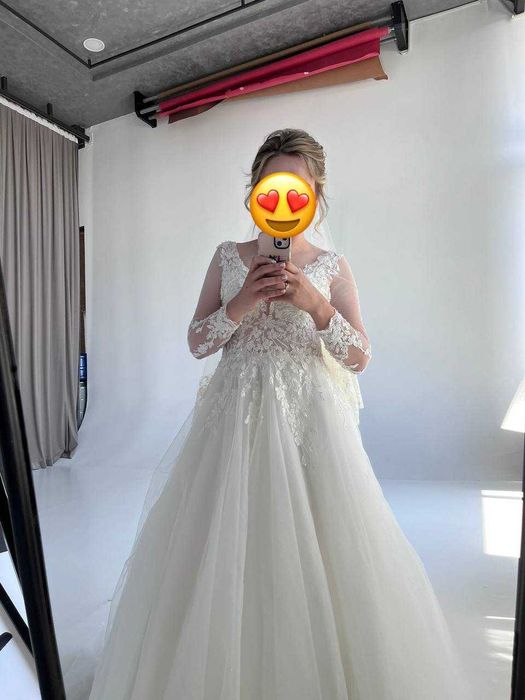 Шикарное Свадебное платье