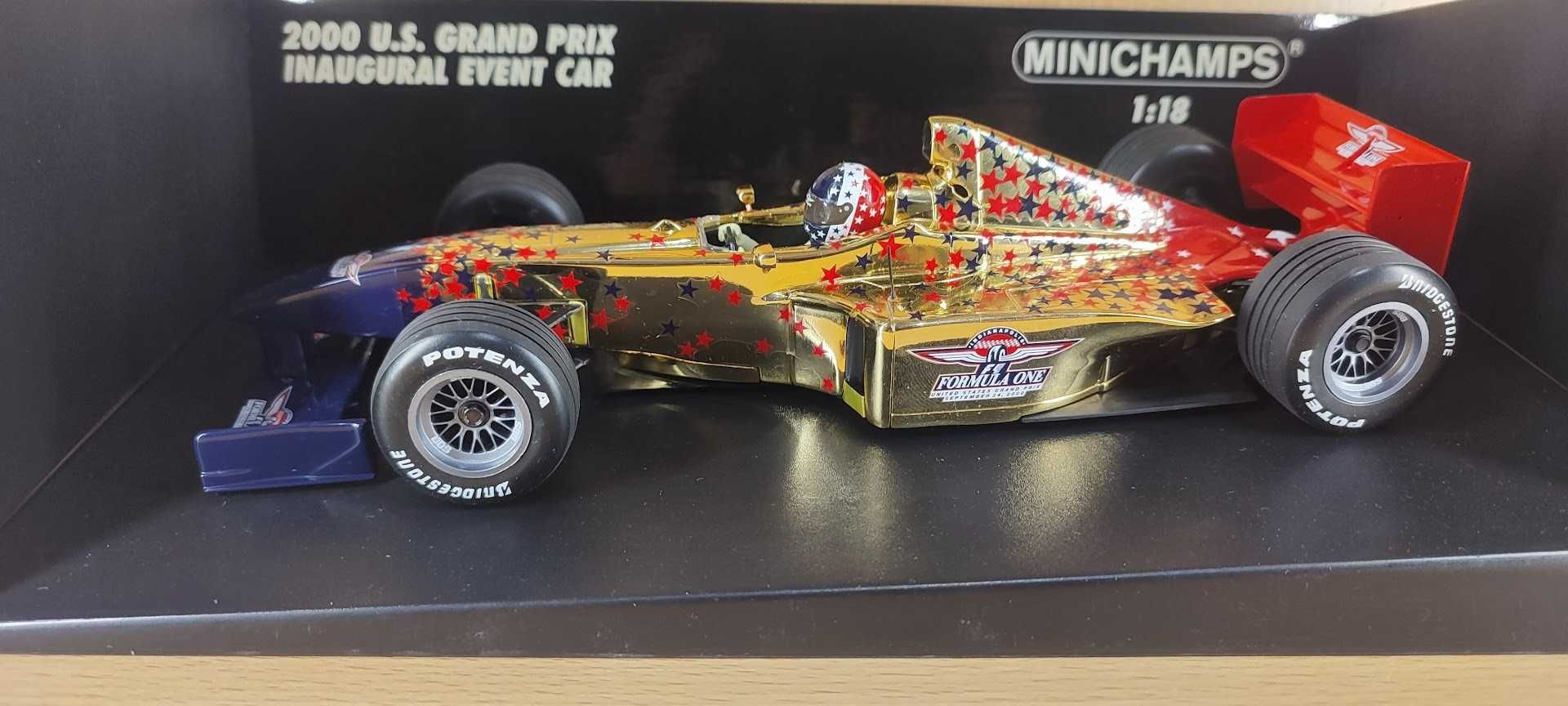 Formula 1 Колекция - Ferrari 2000 U.S. GP Minichamps 1/18 гр