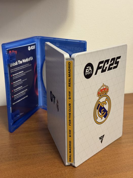 Fc25 ps5 disc edition real madrid still box