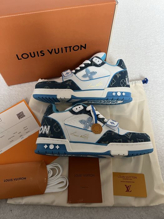 Louis Vuitton Trainer Denim Monogram