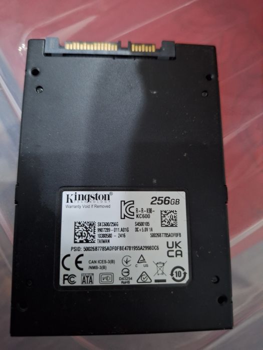 Ssd kingston 256