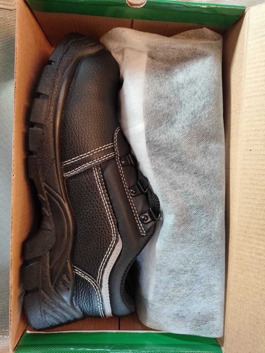 NACRITE LOW S1P, Pantofi de protecție din piele șpalt cu bombeu metalic, lamela antiperforatie, talpă SRC nr 41