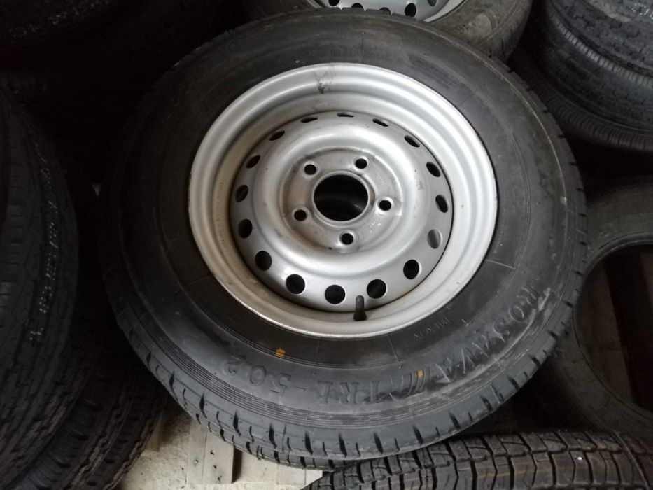 Roata completa remorci/platforme auto 195R/13C M+S