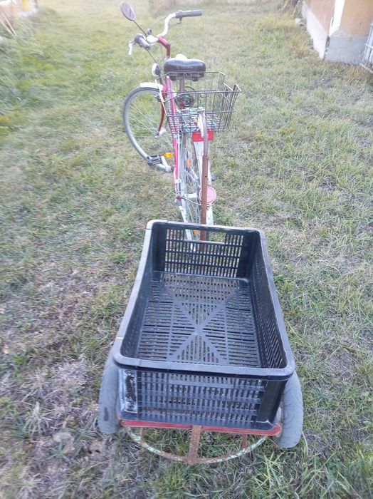 Bicicletă Taifun, roți de 28", cu sau fără cărucior. Preț negociabil!
