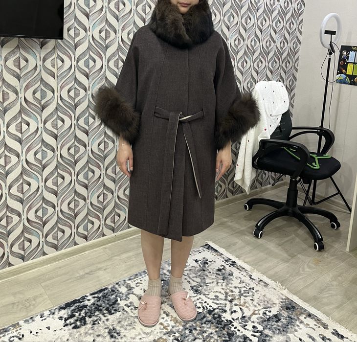 Женское пальто кашемир