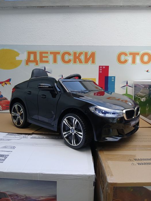 Промо!!Акумулаторен джип BMW 6GT с меки гуми 12V