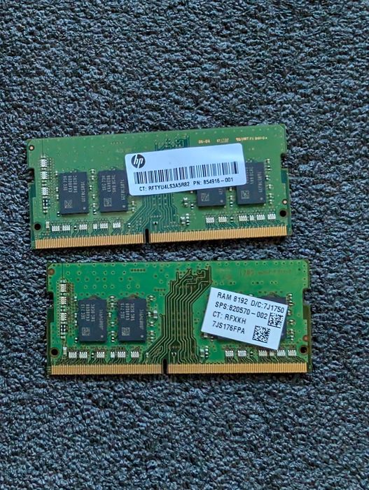 Ram laptop Samsung , 16 GB, 2 x 8GB DDR4 , 2400 mhz