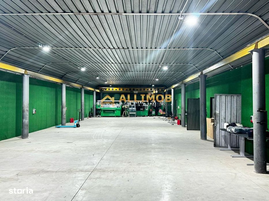 Hala de 400 mp si 100 mp birouri in Ploiesti, zona Mihai Bravu .