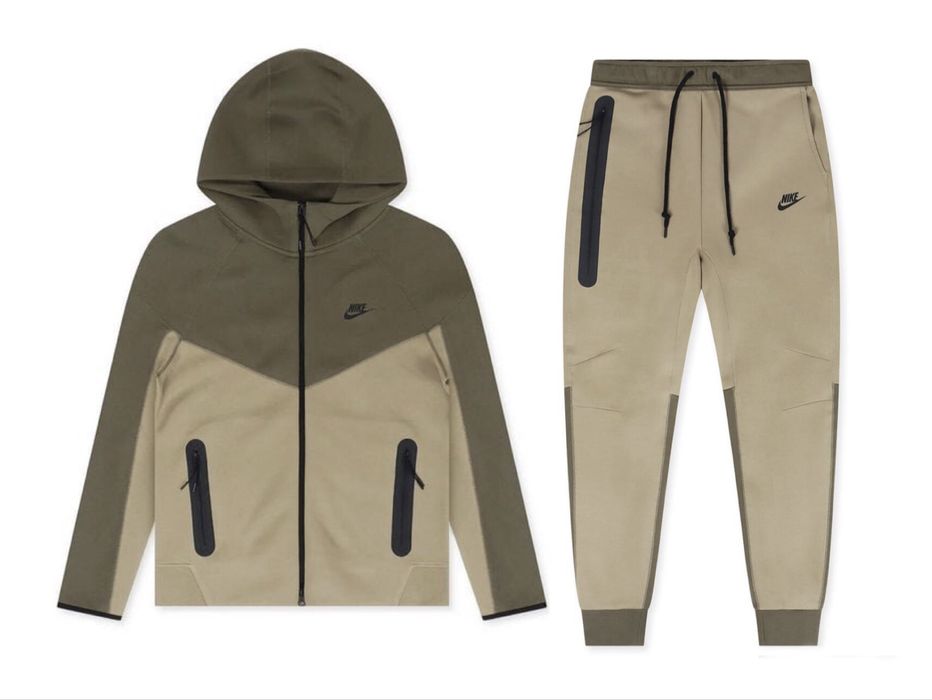 Nike Tech Fleece ОРИГИНАЛЕН мъжки екип/горнище и долнище - S