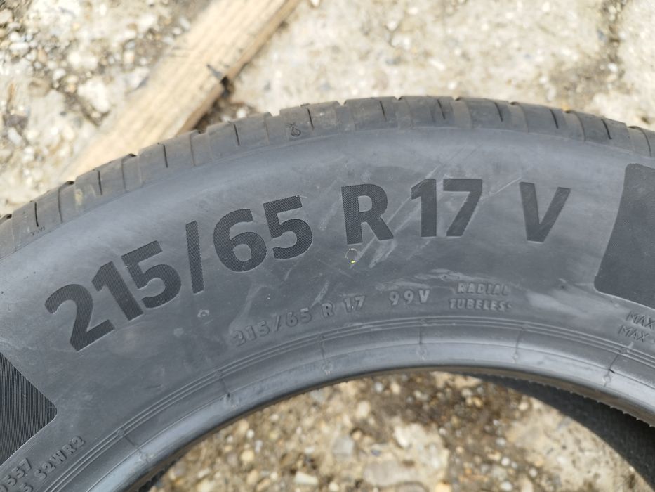 4 anvelope de vară noi Continental EcoContact6 215/65/17