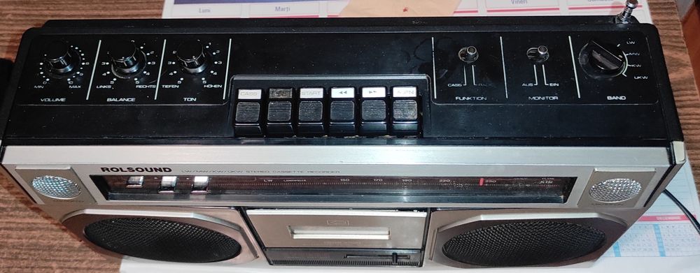 Radiocasetofon Sony/Rolsound