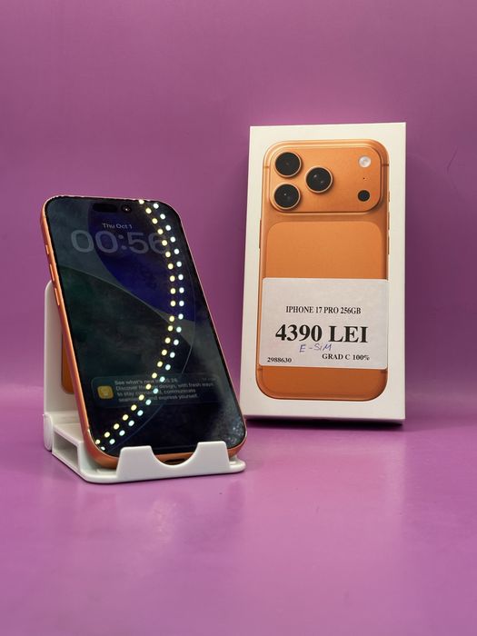 Iphone 17 Pro 256Gb 100% Uzat •Matei Amanet Crangasi 20•29886