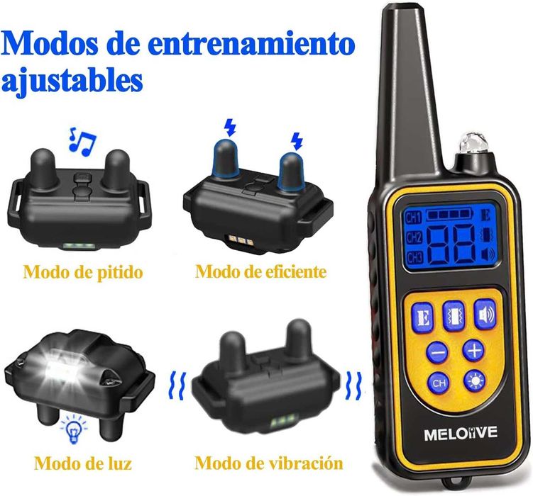 Професионален нашийник за обучение на кучета Meloive