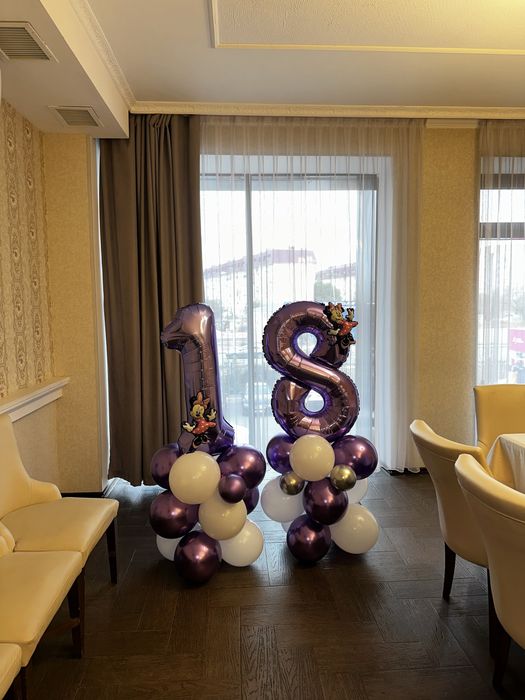 Шарик цифра на день рождения