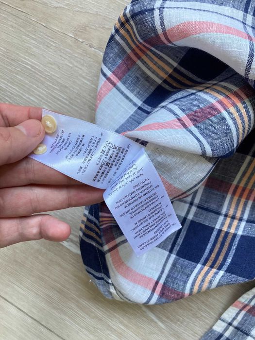 GANT 100% Linen shirt мъжка ленена риза лен размер L