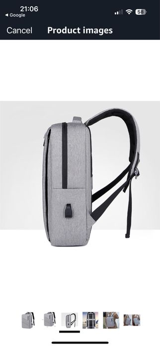 Раница с отделение за