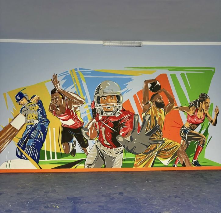 Художник Роспись стены