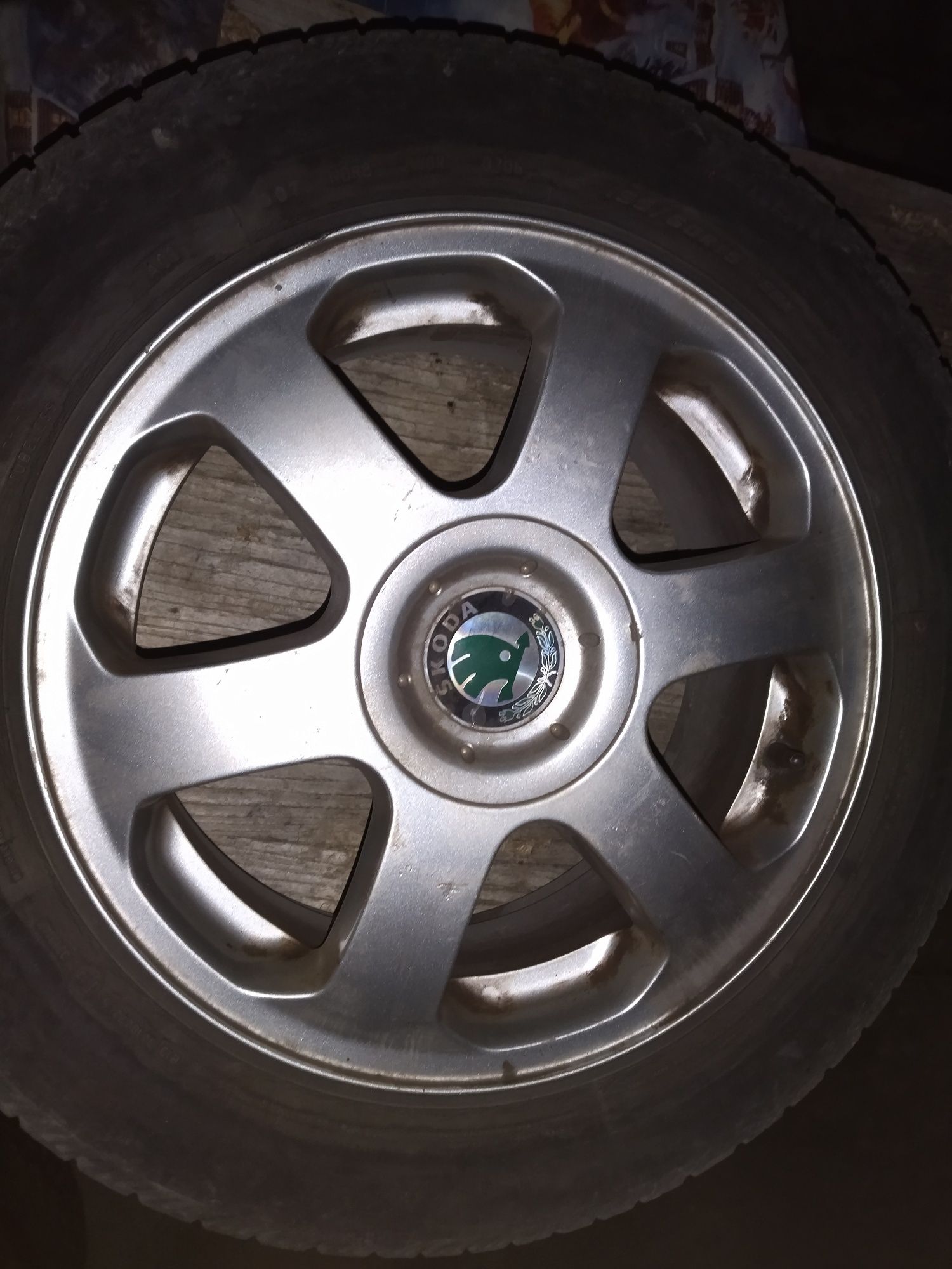 Джанти 15" 5×100 за шкода. Джантите са без кривини и заварки. с ...
