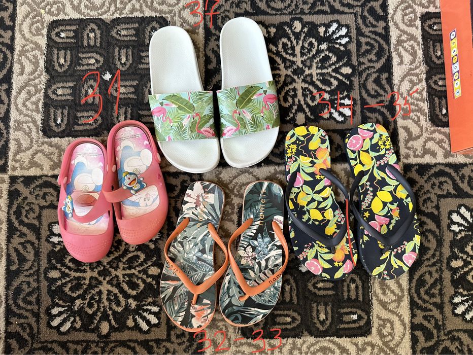 Детская кожаная обувь, б/у