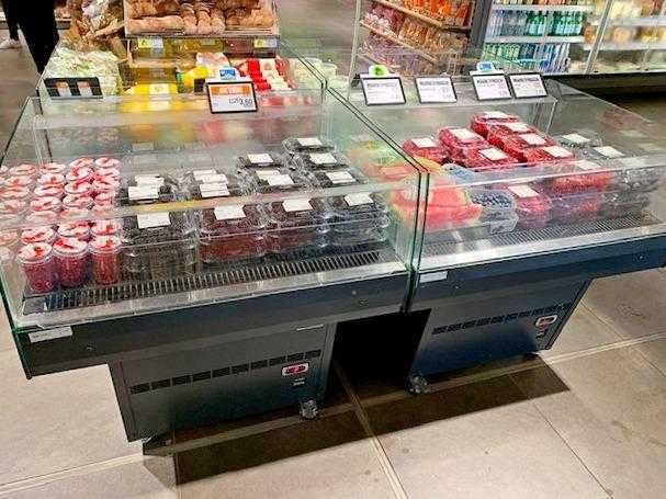 Insula refrigerare IDA 1.25m / Vitrina frigorifica / Profesional