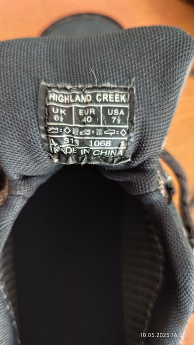 Ghete Highlands Creek mărimea 40